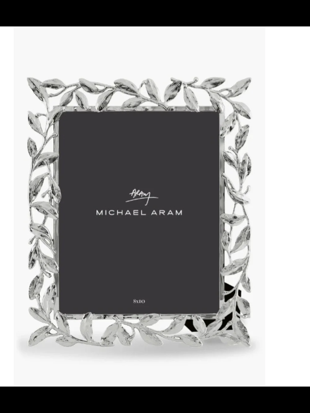 Michael Aram Silver Laurel 8x10 Frame